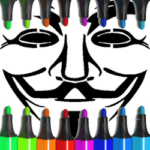 Anonymous Mask Coloring